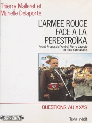 cover image of L'Armée rouge face à la Perestroïka